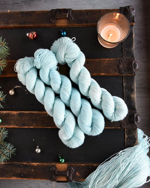 Destination Yarn fingering weight yarn Icicle