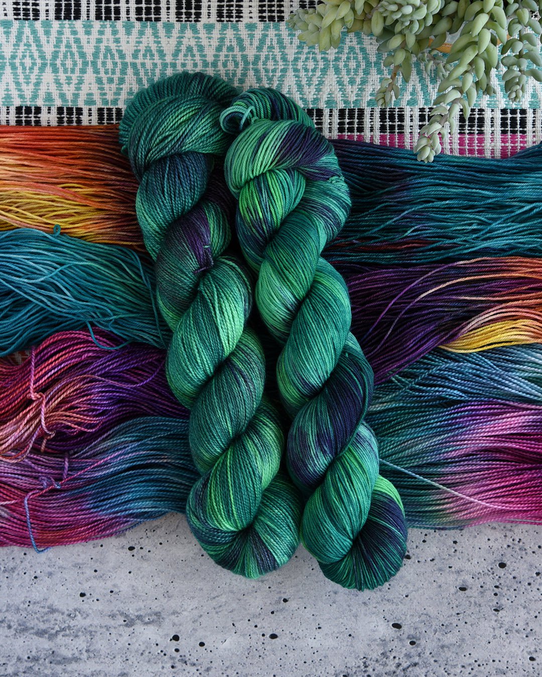 Destination Yarn fingering weight yarn Island Time