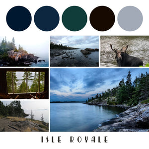 Destination Yarn fingering weight yarn Isle Royale National Park