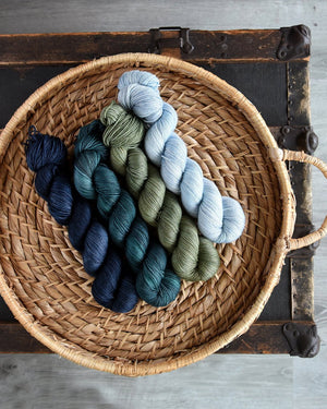 Destination Yarn fingering weight yarn Jack Pine