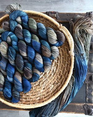 Destination Yarn fingering weight yarn Lake Erie