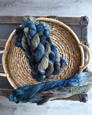 Destination Yarn fingering weight yarn Lake Erie