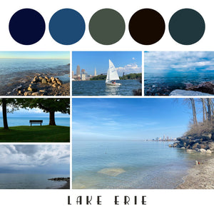 Destination Yarn fingering weight yarn Lake Erie