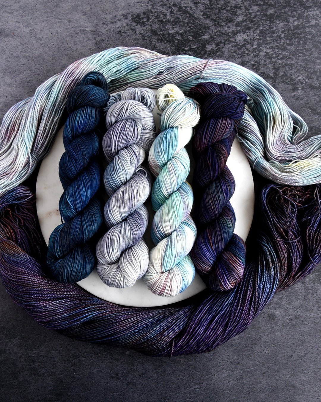 Destination Yarn fingering weight yarn Retrograde