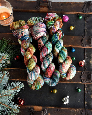 Destination Yarn fingering weight yarn Modern Maximalist Pair