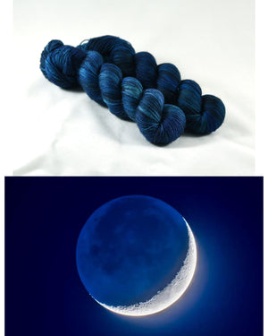 Destination Yarn fingering weight yarn Phases of the Moon Pair