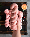 Destination Yarn fingering weight yarn Pink Champagne