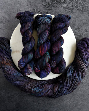 Destination Yarn fingering weight yarn Retrograde