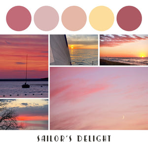 Destination Yarn fingering weight yarn Sailor's Delight