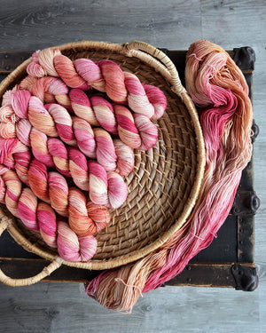 Destination Yarn fingering weight yarn Sailor's Delight