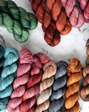 Destination Yarn fingering weight yarn Sonoran Desert