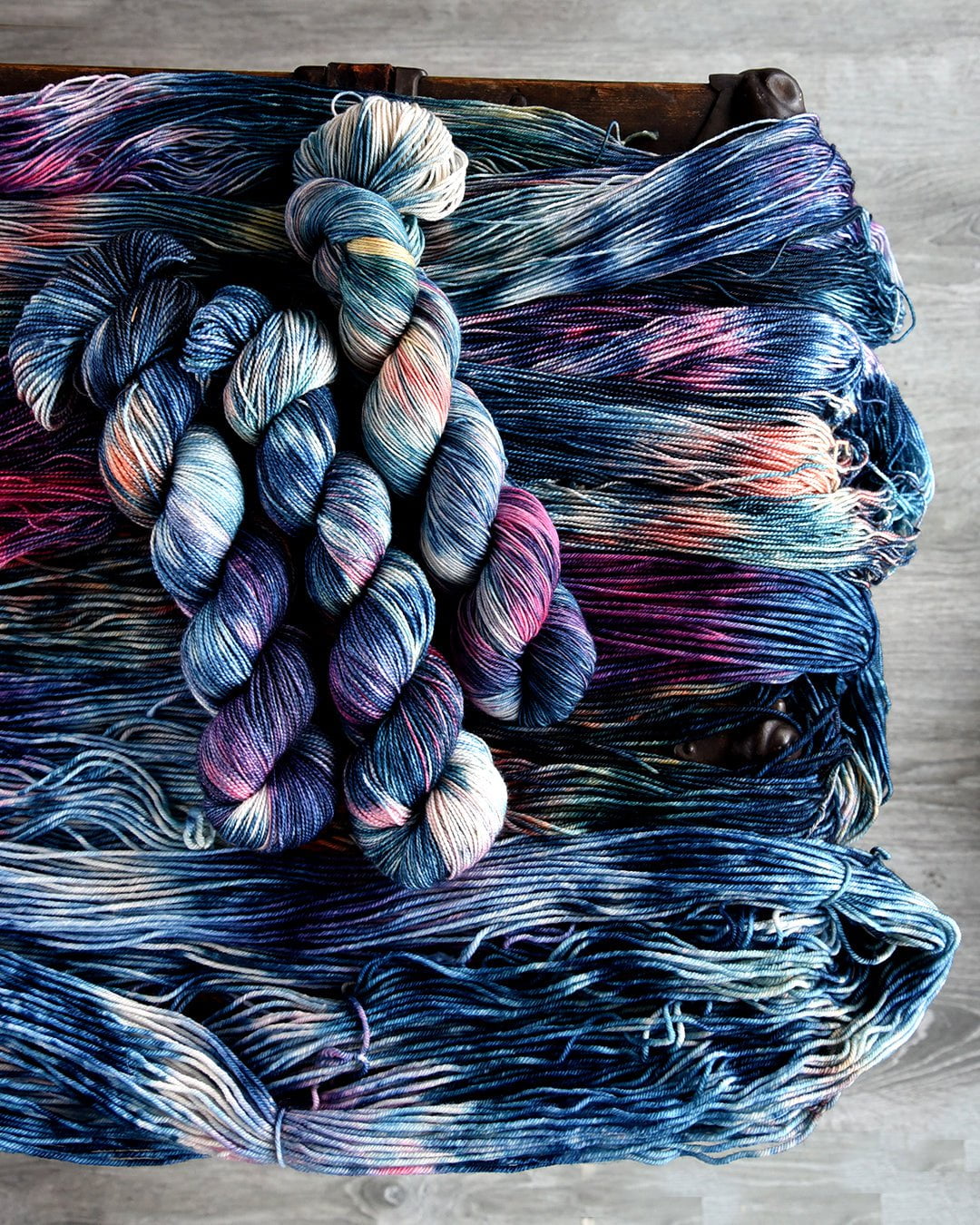 Destination Yarn fingering weight yarn Summer on the Great Lakes