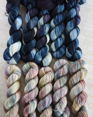 Destination Yarn fingering weight yarn Texas Collection 2023 Full Skein Set