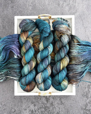 Destination Yarn fingering weight yarn The Tempest