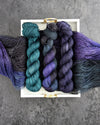 Destination Yarn fingering weight yarn The Three Witches