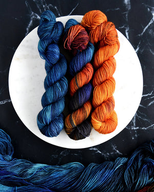 Destination Yarn fingering weight yarn Total Eclipse