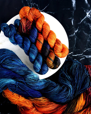 Destination Yarn fingering weight yarn Total Eclipse