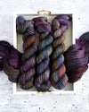 Destination Yarn fingering weight yarn Toxic Trio - half skein set