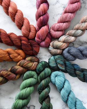 Destination Yarn fingering weight yarn Turquoise Sky