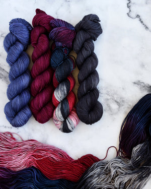 Destination Yarn fingering weight yarn Twilight - All Bases