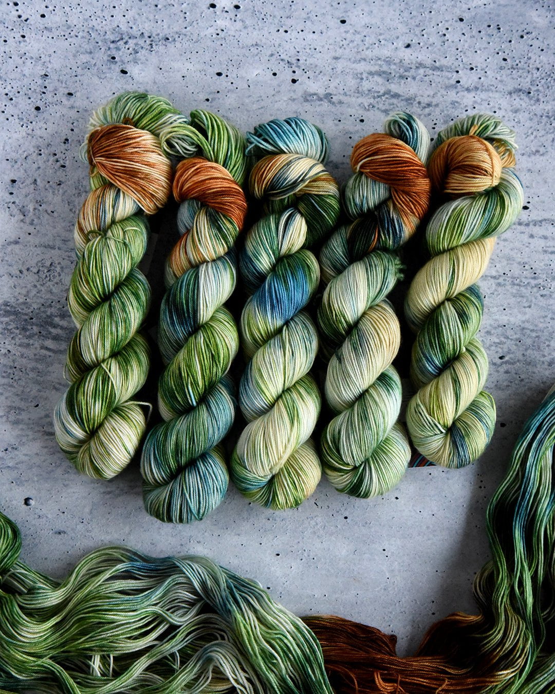 Destination Yarn fingering weight yarn Voyage Mount Kilimanjaro