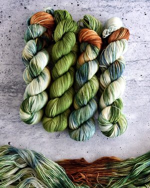 Destination Yarn fingering weight yarn Voyage Mount Kilimanjaro