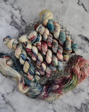 Destination Yarn fingering weight yarn Wildflowers Don't Care Where They Grow