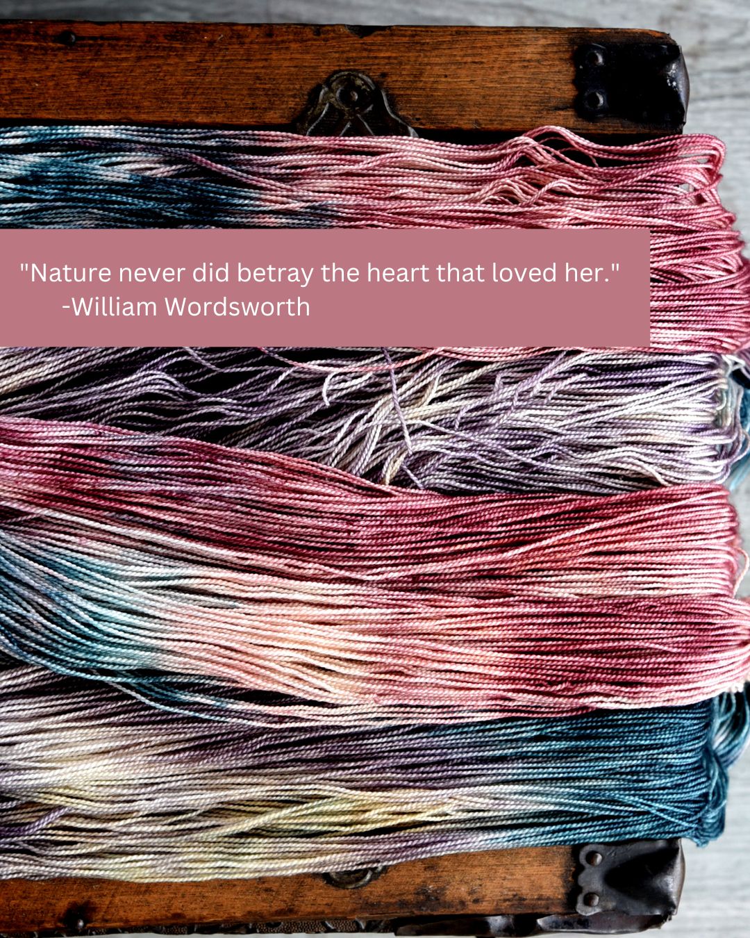 Destination Yarn fingering weight yarn William Wordsworth