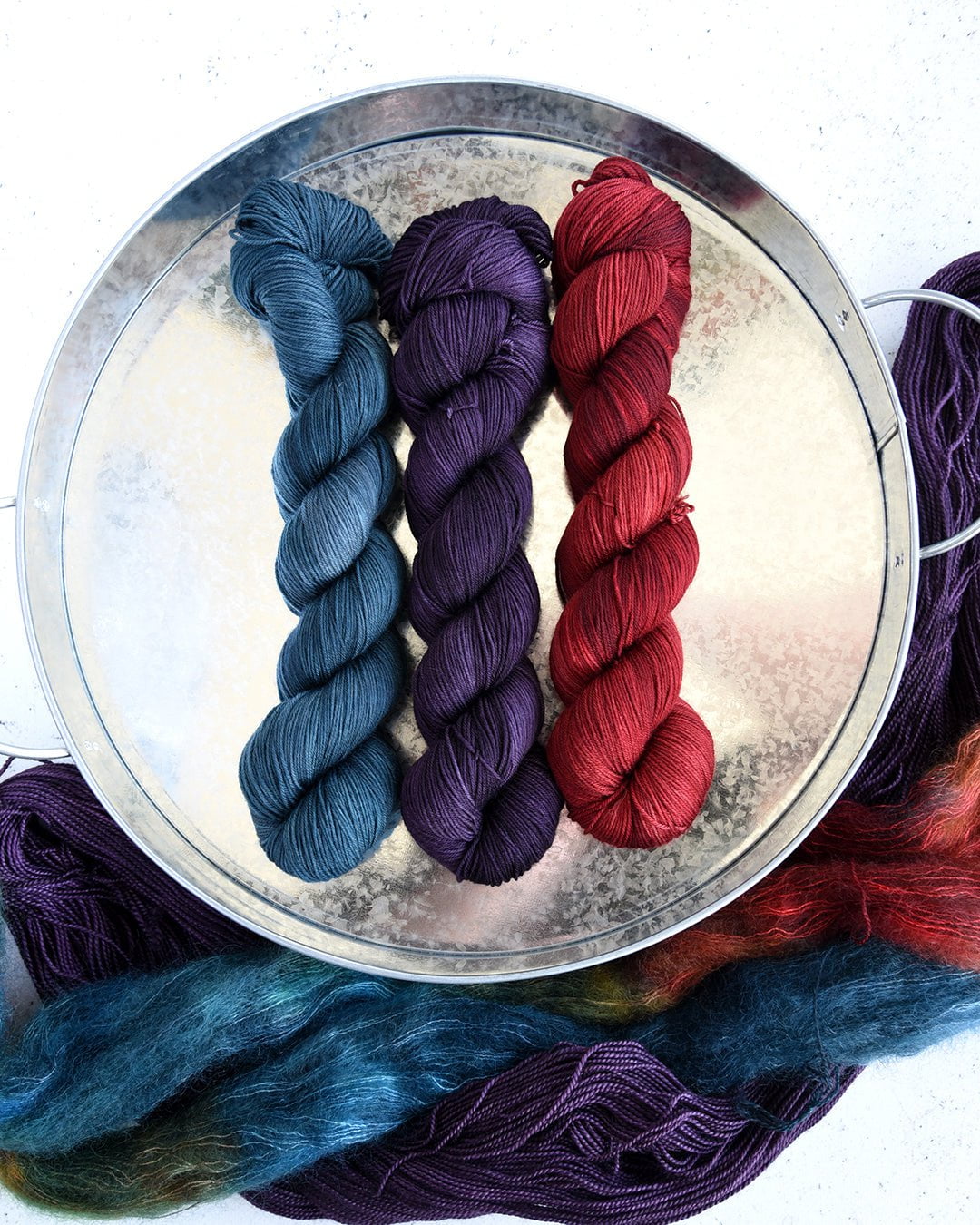 Destination Yarn Knitting Kit Farmland Tonal Trio