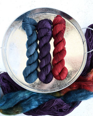 Destination Yarn Knitting Kit Farmland Tonal Trio