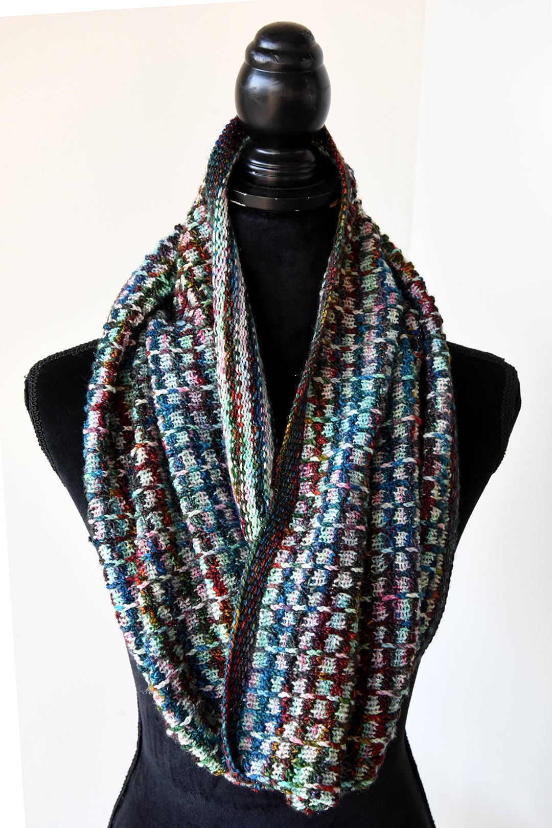 Destination Yarn Knitting Kit Mini Motivation Cowl - Two Skein Kit