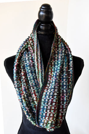 Destination Yarn Knitting Kit Mini Motivation Cowl - Two Skein Kit