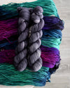 Destination Yarn Knitting Kit Tonal Trio inspired by the Northern Lights