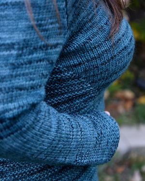Destination Yarn Knitting Kit Twist Sweater Kit