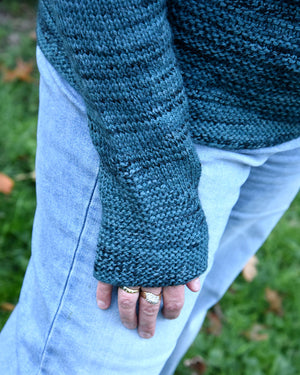 Destination Yarn Knitting Kit Twist Sweater Kit