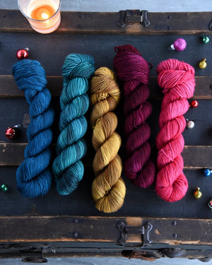 Destination Yarn Mini Skein Set Holiday 2023 Collection - Tonal Colorways - MINI SKEIN SET