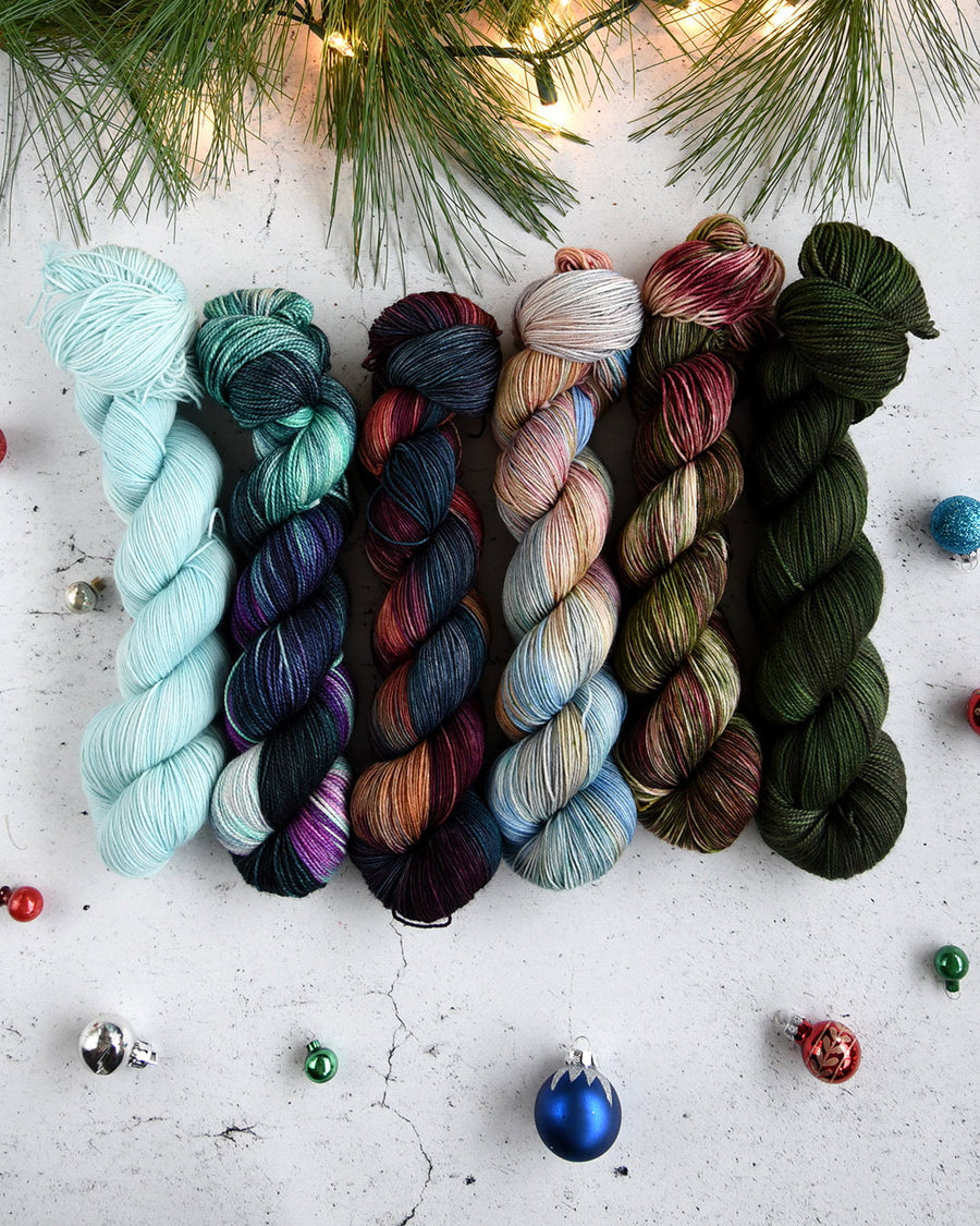 Destination Yarn Mini Skein Set Holiday 2025 Collection - New Colorways - MINI or HALF SKEIN SET
