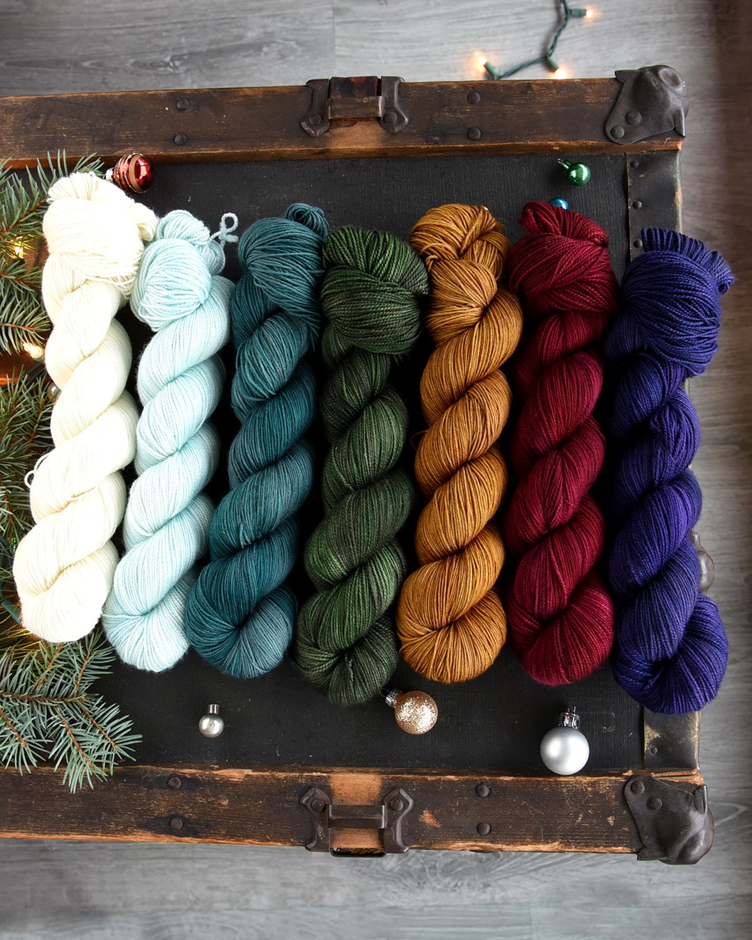 Destination Yarn Mini Skein Set Holiday 2025 - Tonal Colorways - MINI or HALF SKEIN SET