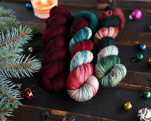 Destination Yarn Mini Skein Set Holiday Eras Collection - Classic Colors - MINI SKEIN SET