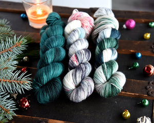 Destination Yarn Mini Skein Set Holiday Eras Collection - Classic Colors - MINI SKEIN SET
