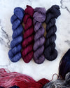 Destination Yarn Mini Skein Set PARIS Collection Tonal Colorways - MINI SKEIN SET