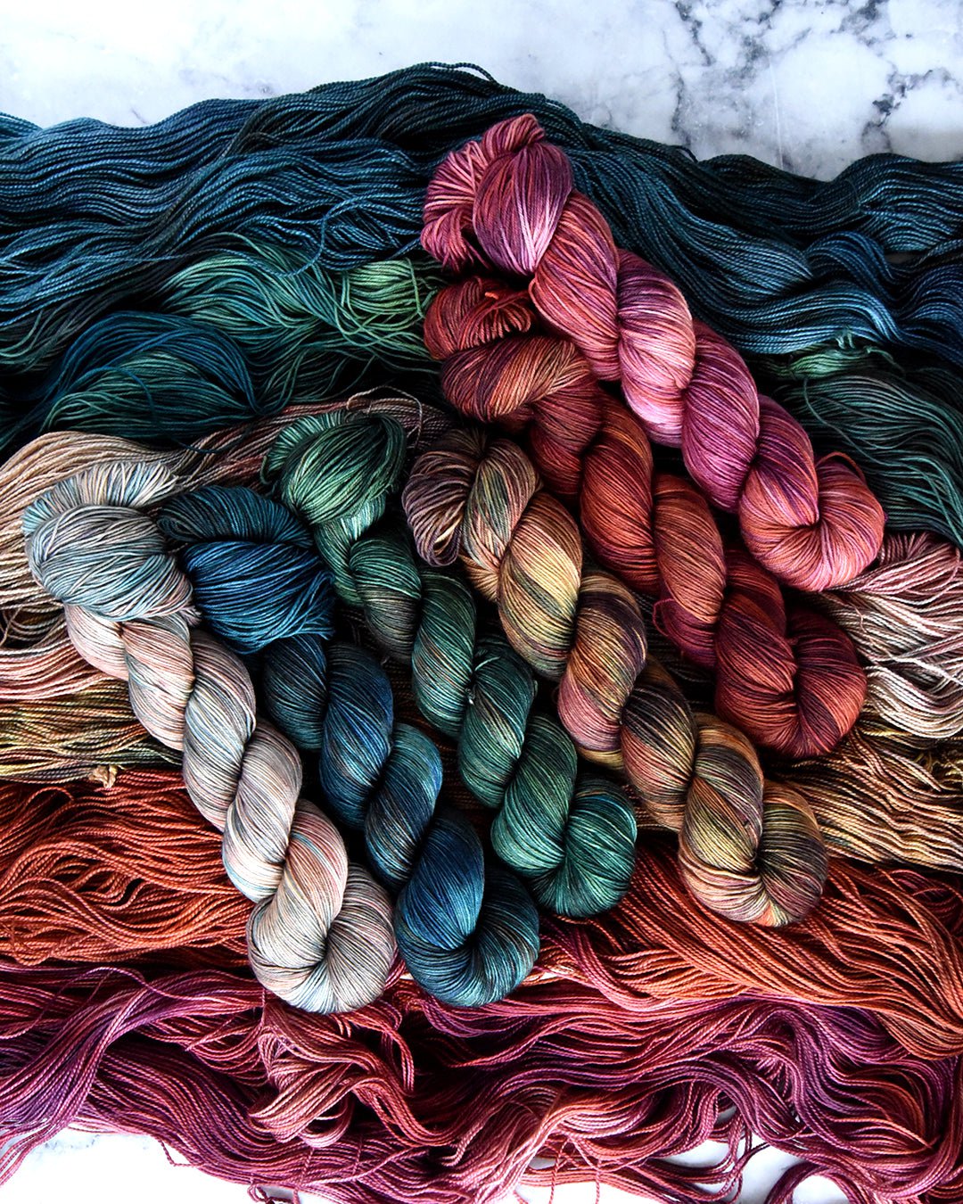 Destination Yarn Mini Skein Set Southwest Collection Varigated Colorways - MINI SKEIN SET