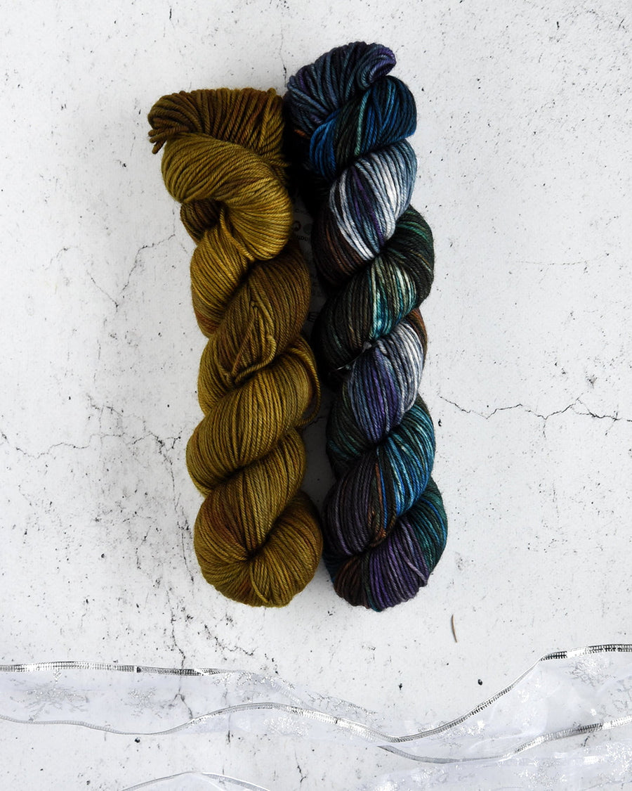 Destination Yarn OOAK 142 - 2 skein kit - Souvenir DK