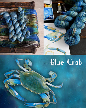 Destination Yarn Preorder Blue Crab - Dyed to Order