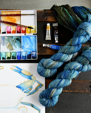 Destination Yarn Preorder Blue Crab - Dyed to Order