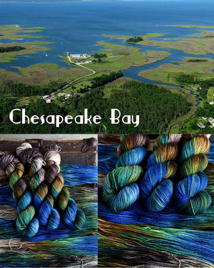 Destination Yarn Preorder Chesapeake Bay - Dyed to Order