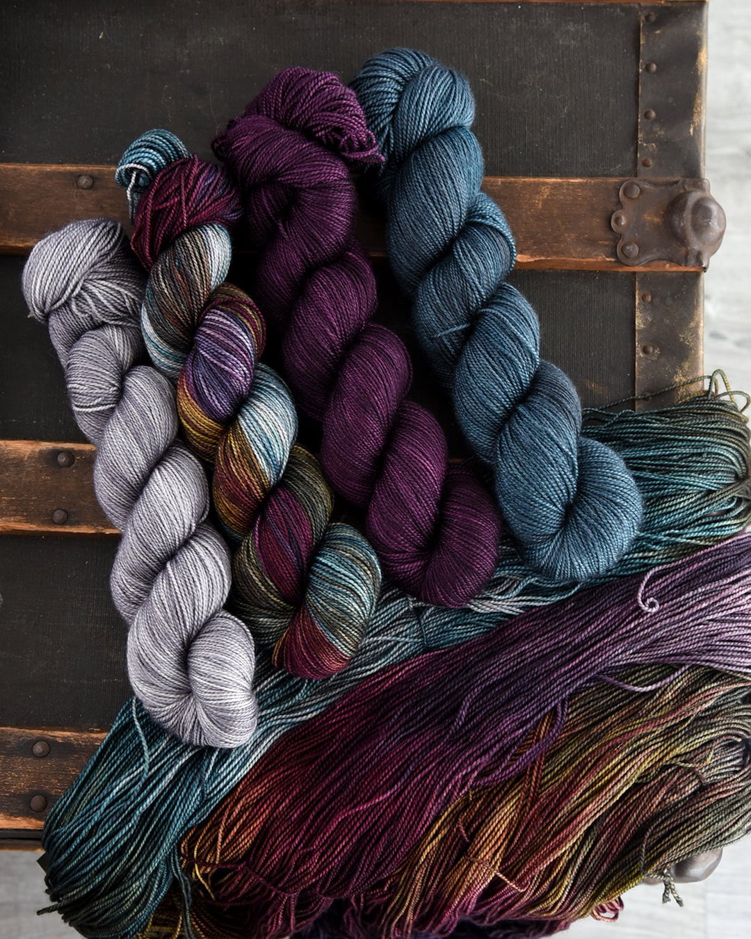 Destination Yarn Preorder Eggplant - All Bases