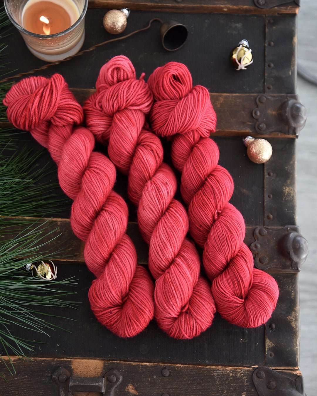 Destination Yarn Sport Weight Cranberry - Sport Weight