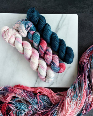 Destination Yarn Sport Weight Pink Beach at Komodo island - Sport Weight