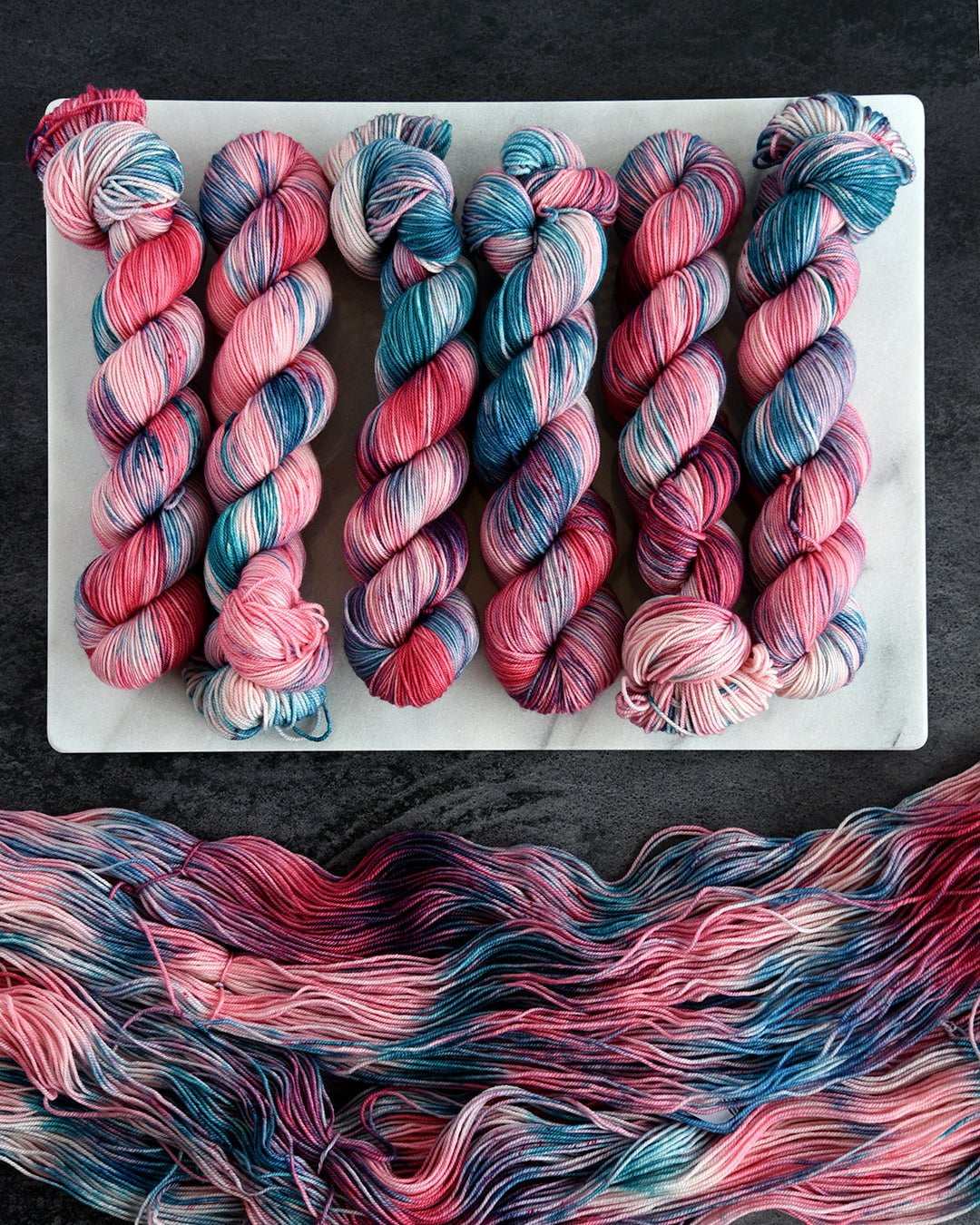 Destination Yarn Sport Weight Pink Beach at Komodo island - Sport Weight